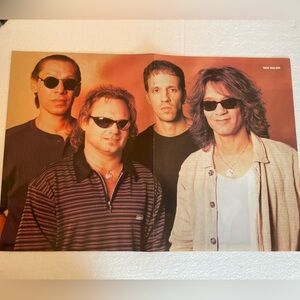 Van Halen Band Pinup